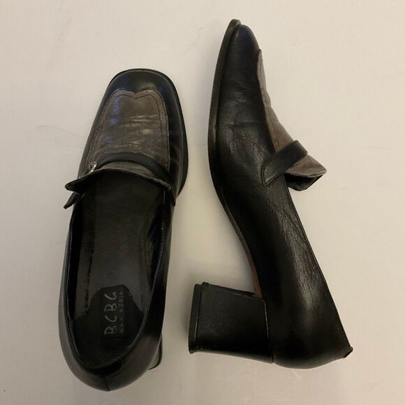 Vintage Y2K Pilgrim Buckle Block Heel 40s Vibe Brogues, 7 - Picture 14 of 16